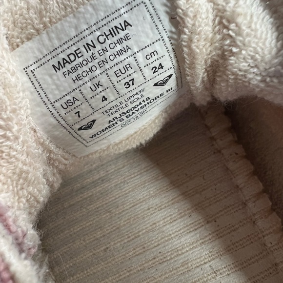 Roxy Women’s Casual Sneakers - Dusty Rose Pink - Size 7 - Picture 7 of 8